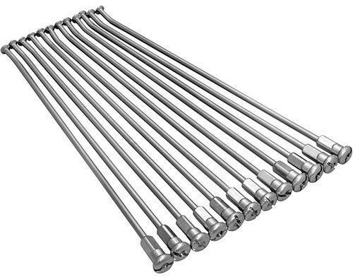 HAAN WHEELS zesílené špice s niply (komplet) zadní 18 SUZUKI RMZ 250 07-19, RMZ 450 05-19 barva stříbrná